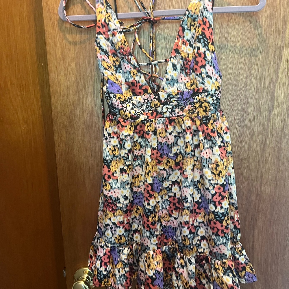 Urban outfitters dress with ties
